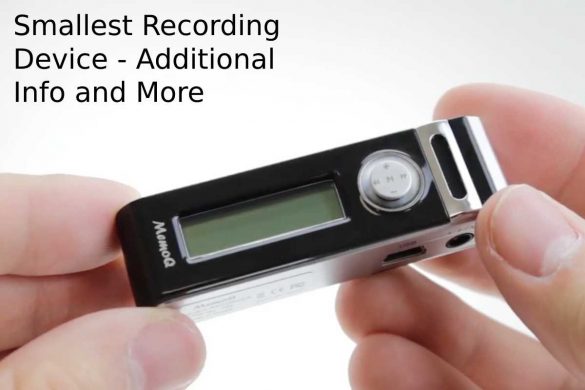 smallest recording device