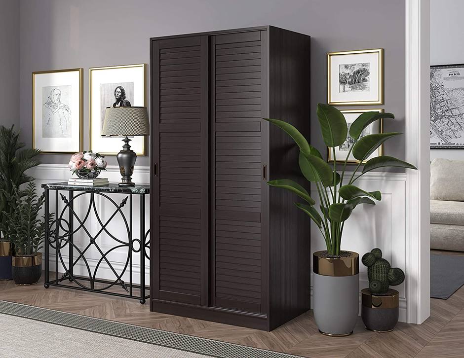 Best SlidingPalace Imports 2-Sliding Door Wardrobe