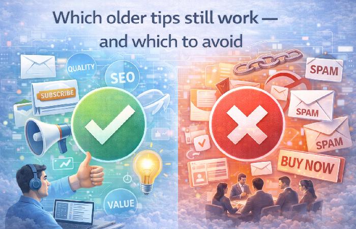 Which older tips still work — and which to avoid
