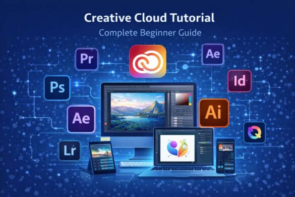 Adobe Creative Cloud apps including Photoshop Illustrator and Premiere Pro