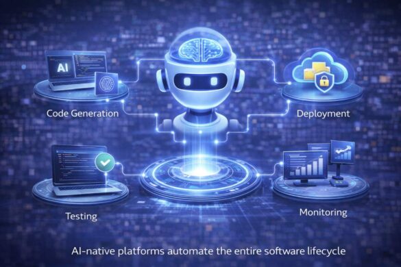 AI native development platform architecture diagram