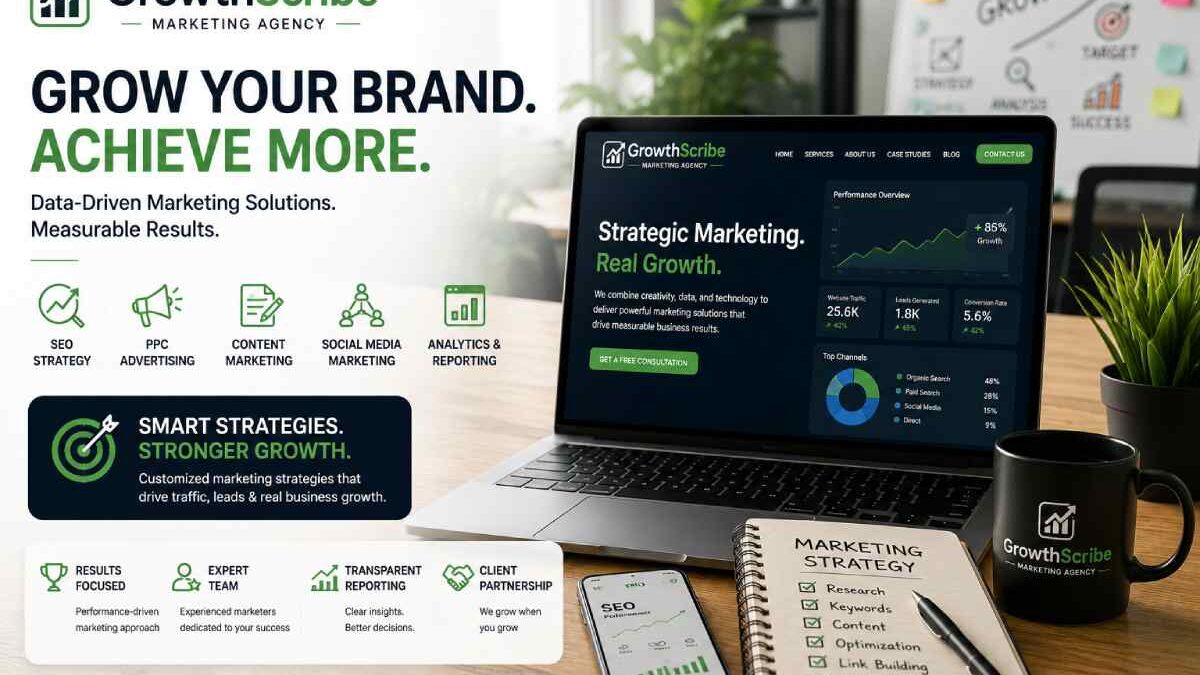 GrowthScribe Marketing Agency: Services, SEO Strategy and AI Growth Systems Explained (USA)
