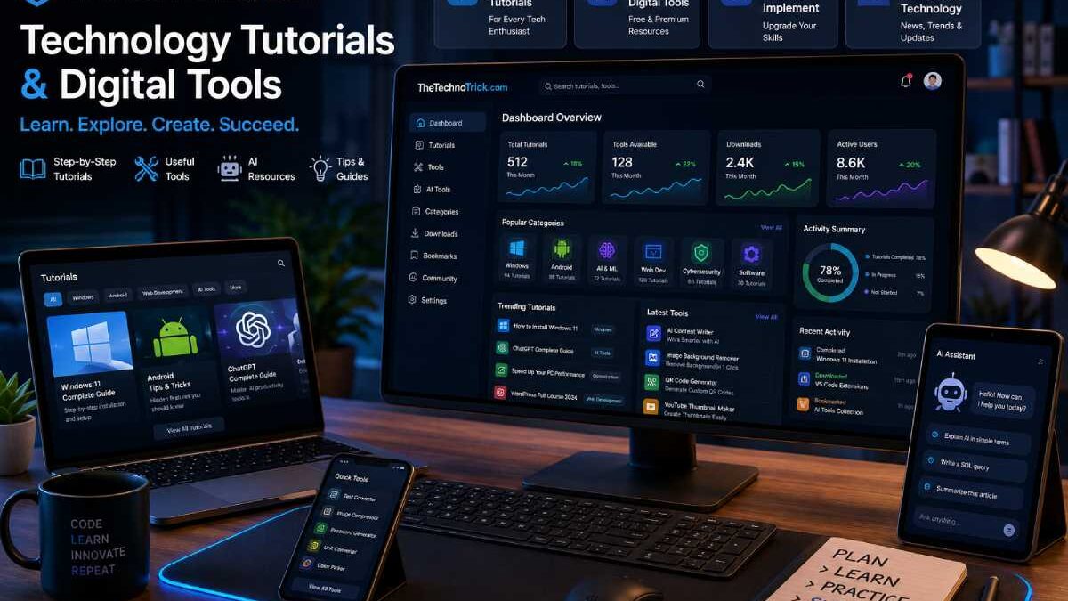 TheTechnoTrick.com Explained: Tech Guides, Apps, AI Tools & Platform Review (India)