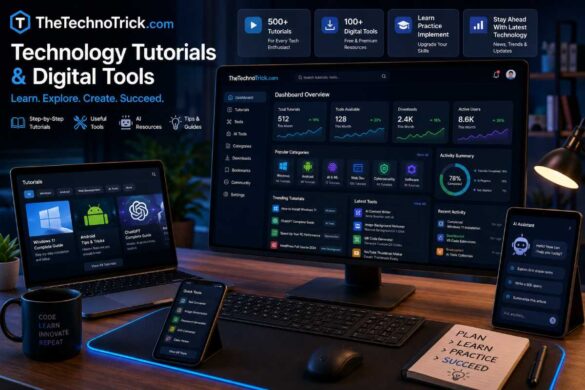 thetechnotrick com technology tutorials and digital tools platform