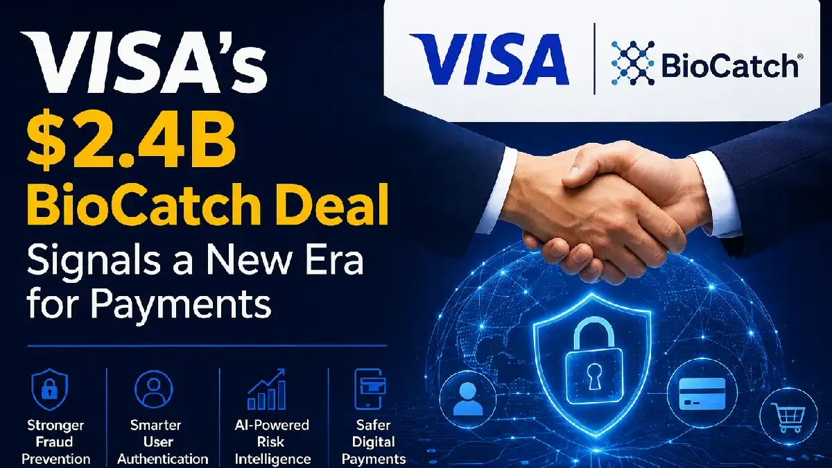 Visa’s $2.4B BioCatch Deal Signals a New Era for Payments