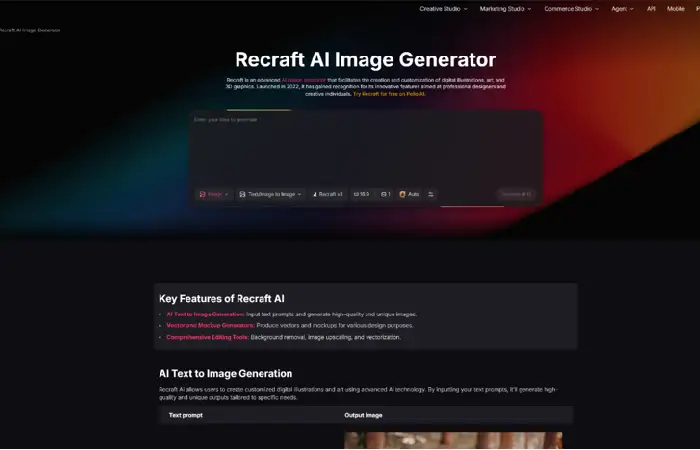what is recraft on pollo ai and how does it work_